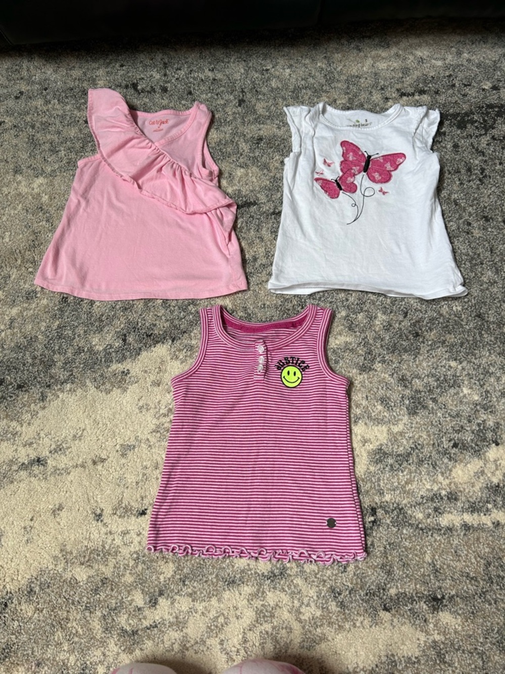 Girls size 5t tank tops